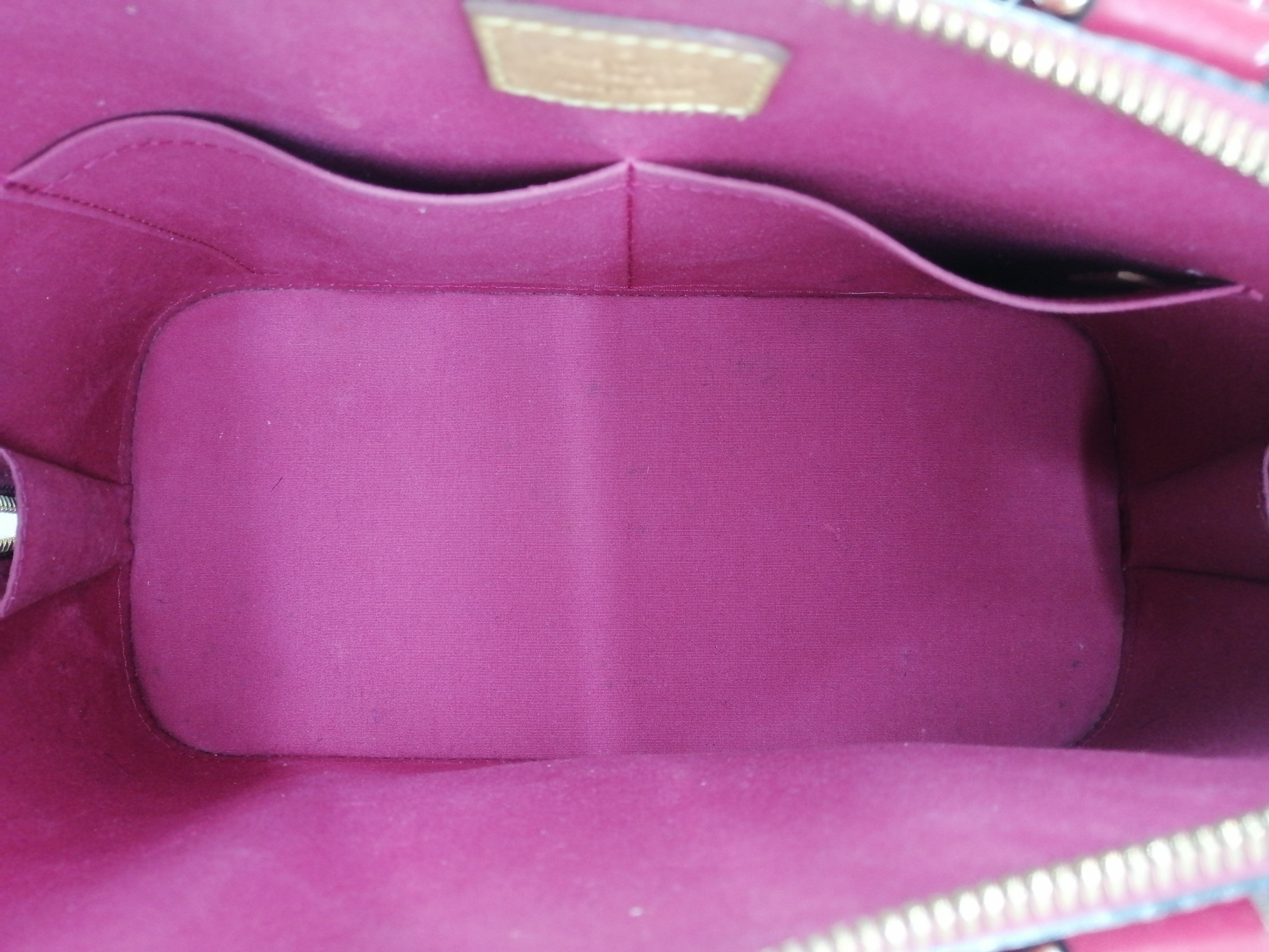 LOUIS VUITTON ALMA PM VERNIS