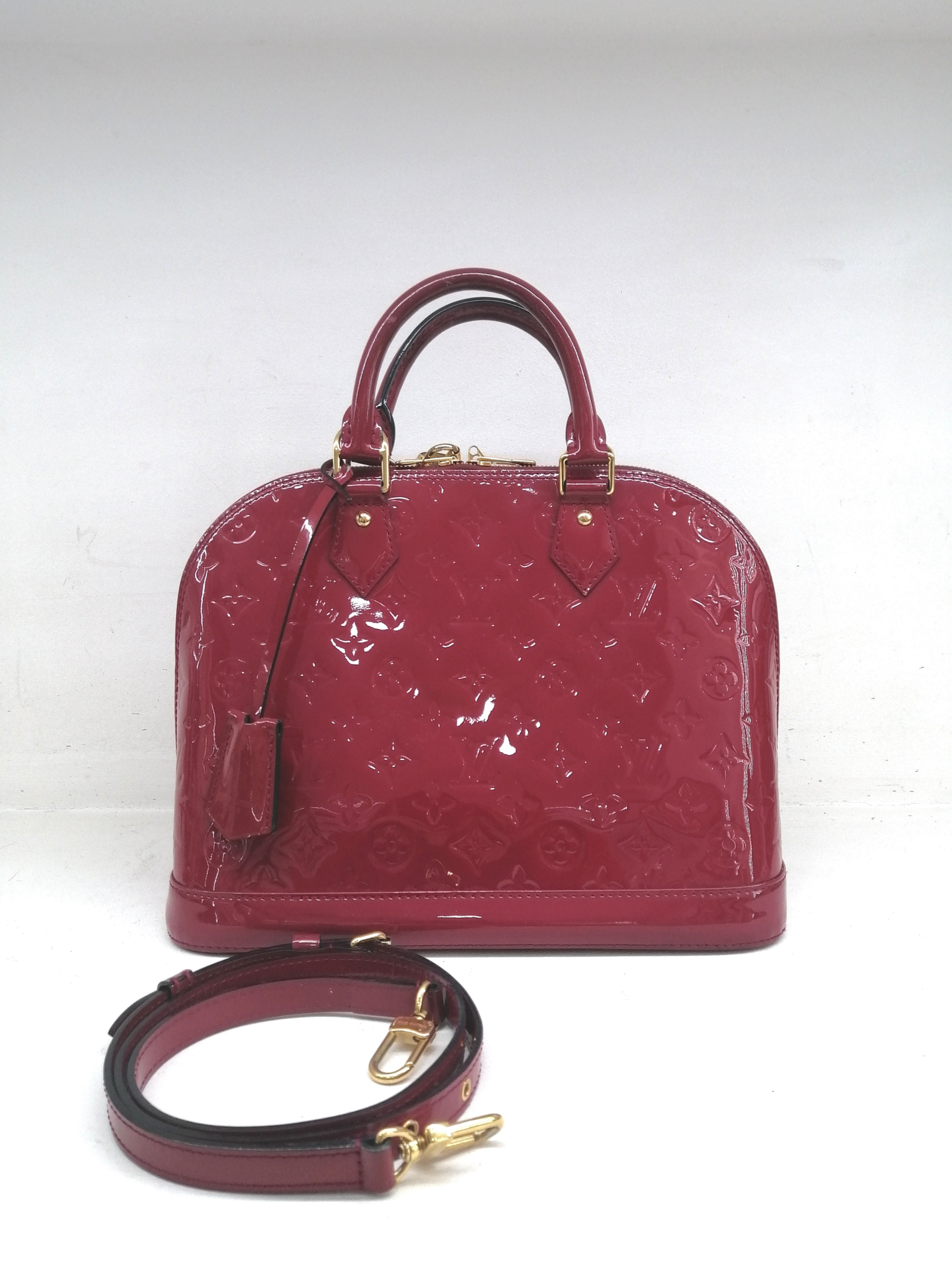 LOUIS VUITTON ALMA PM VERNIS