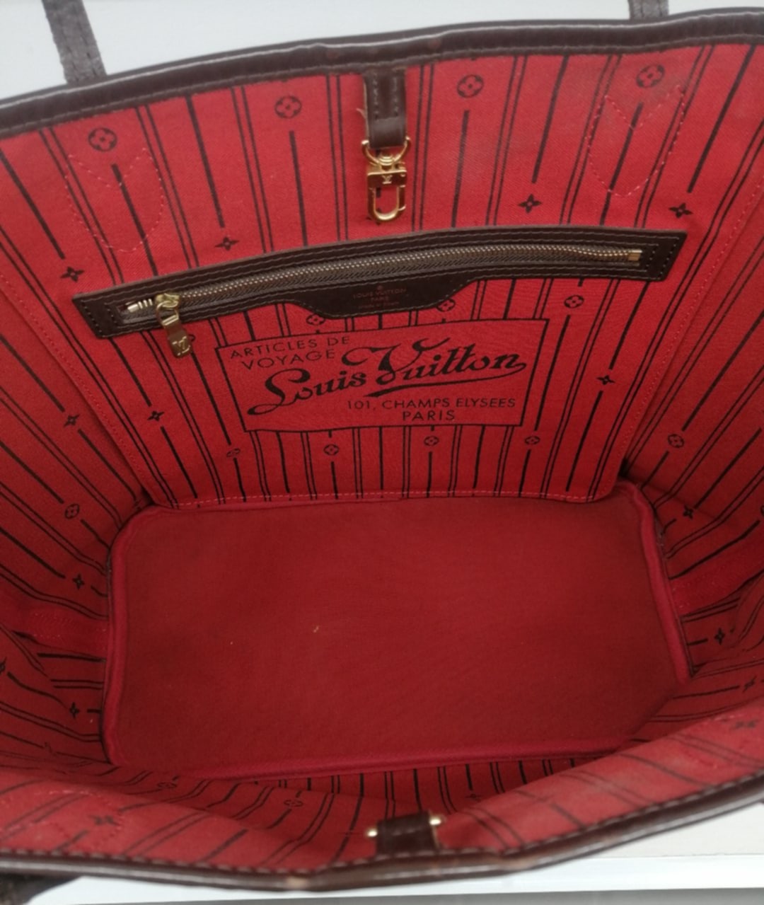 LOUIS VUITTON NEVERFULL MM DAMIER