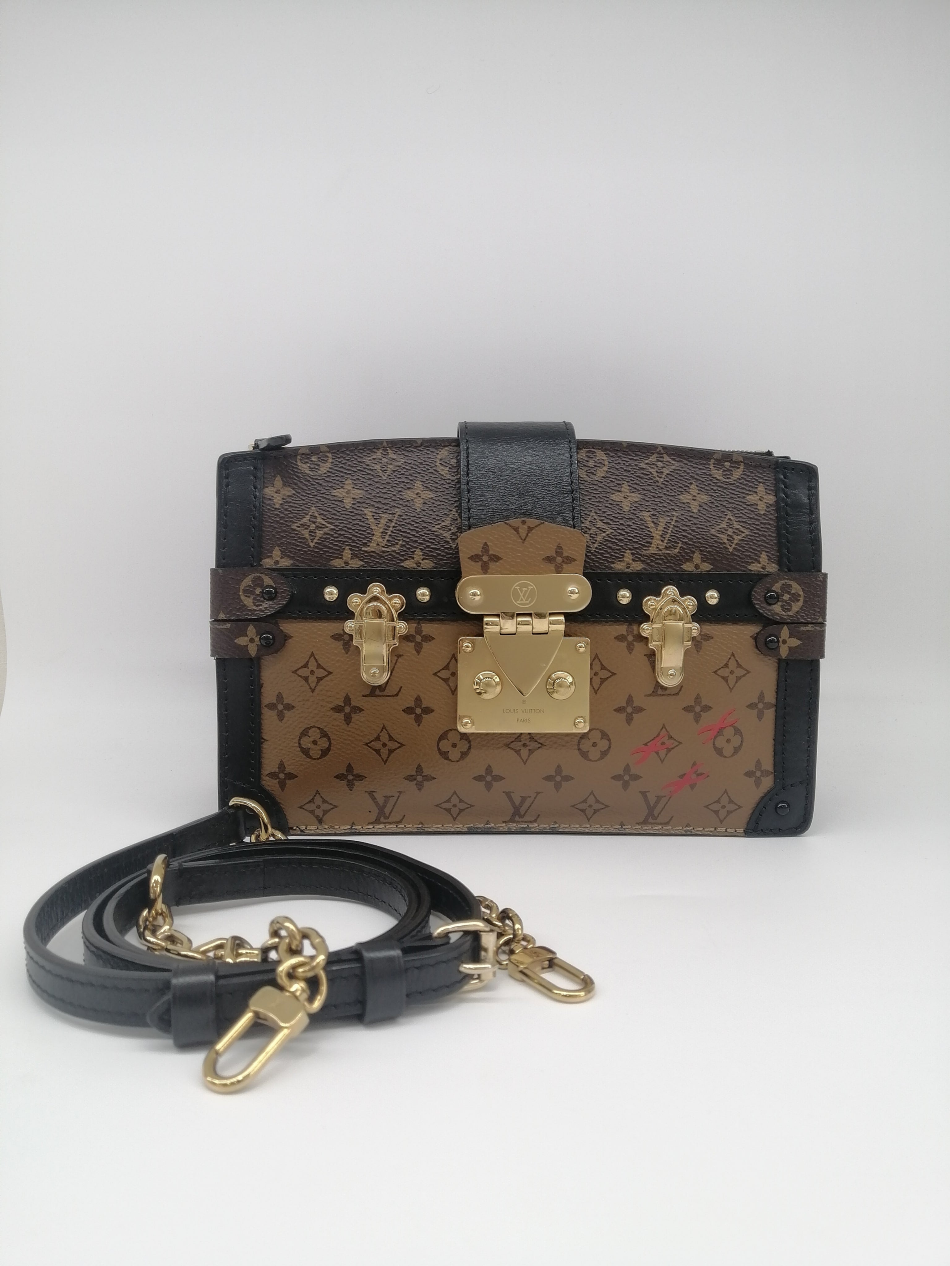 LOUIS VUITTON TRUNK CLUTCH REVERSE