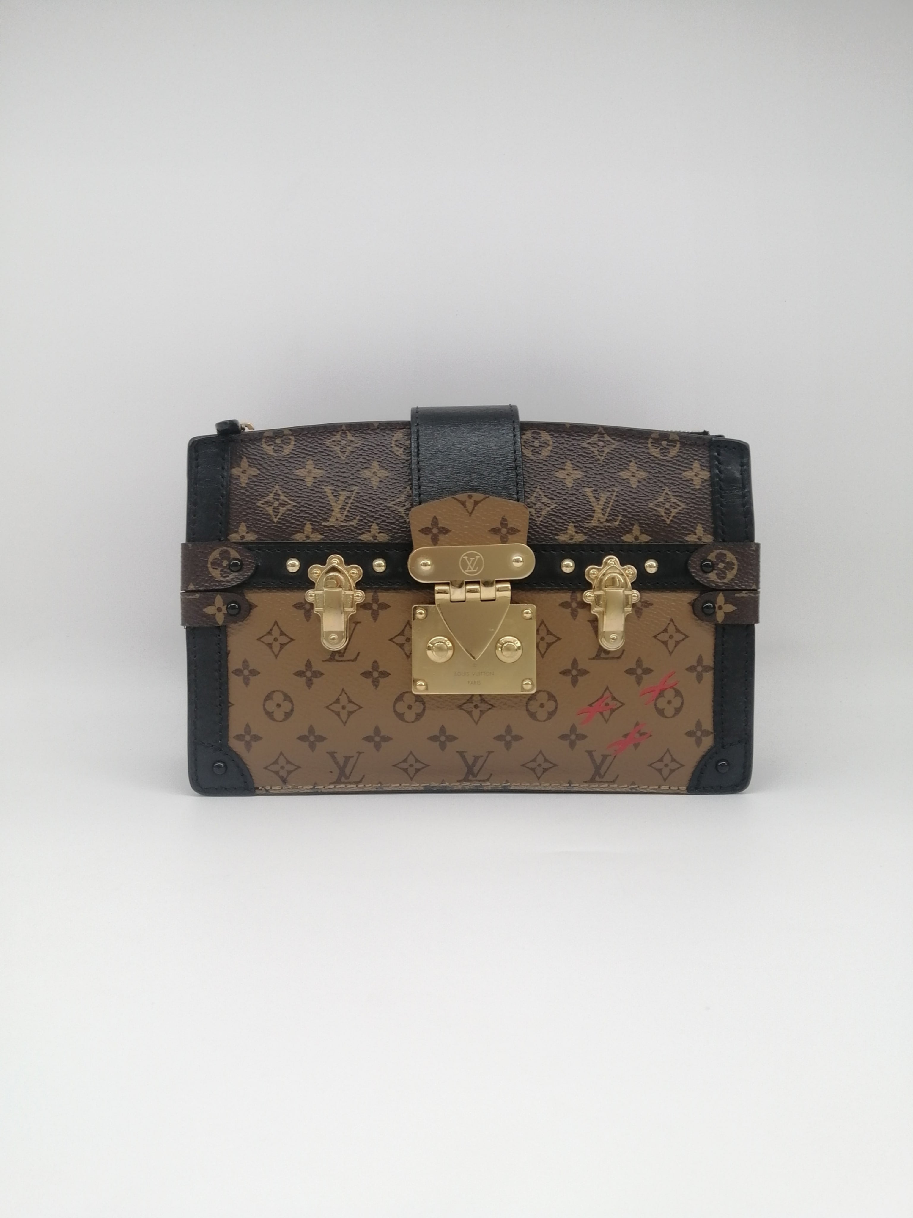 LOUIS VUITTON TRUNK CLUTCH REVERSE