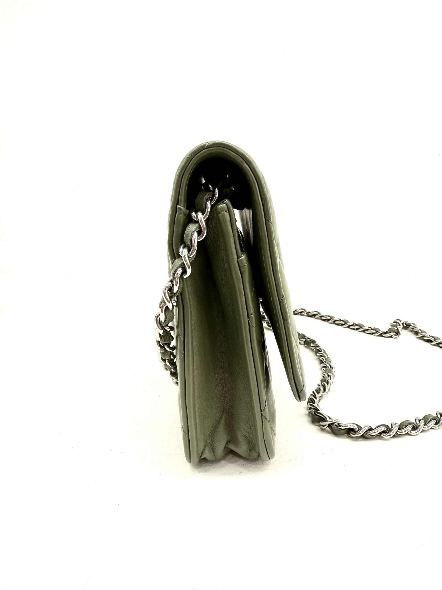 CHANEL WALLET CHAIN VERDE