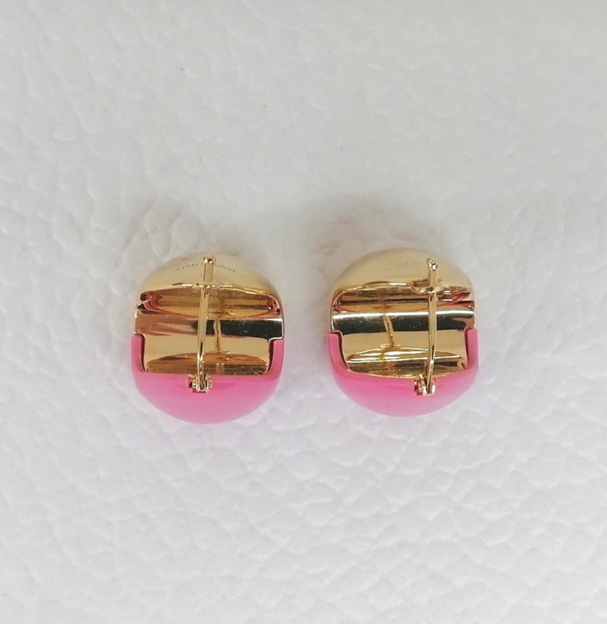 MIU MIU ORECCHINI IN METALLO SMALTATO