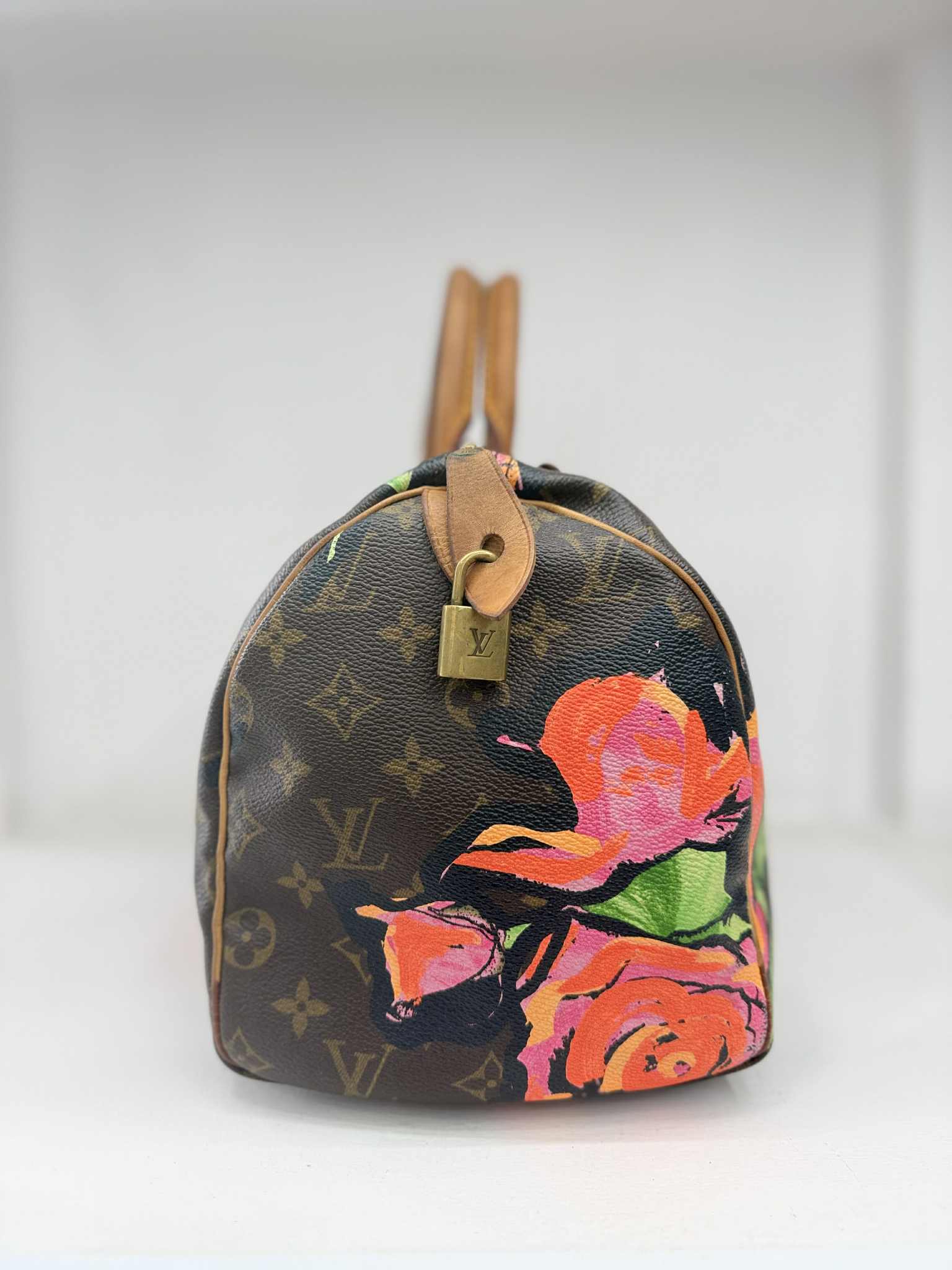 LOUIOS VUITTON SPEEDY 30 ROSES