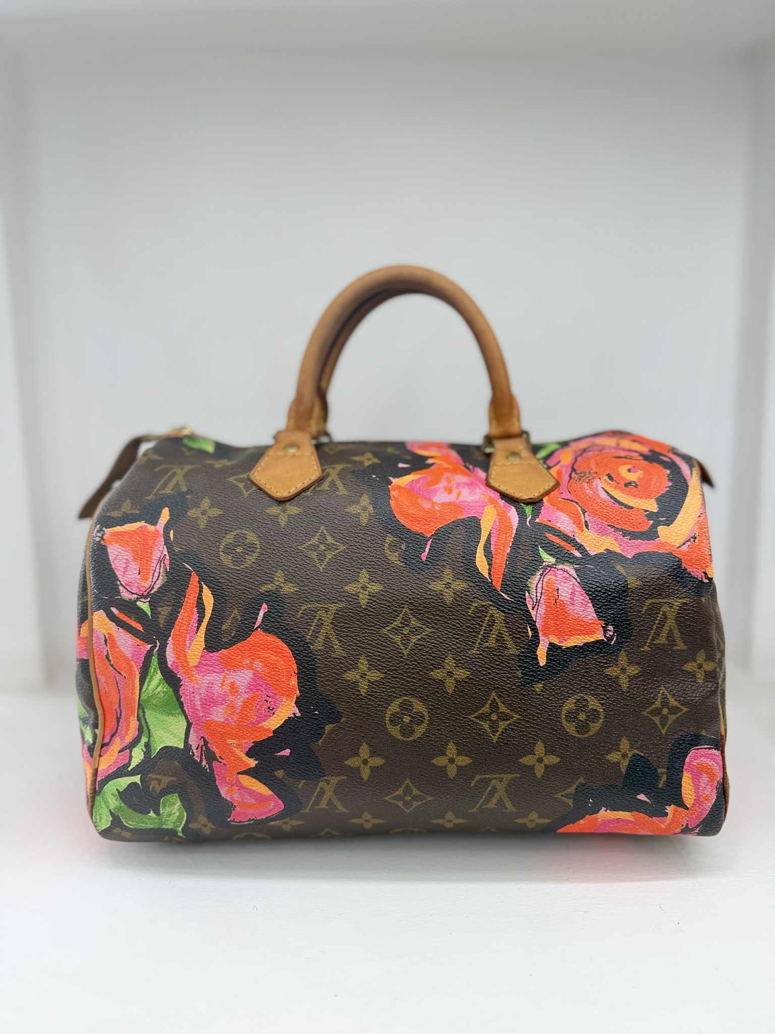 LOUIOS VUITTON SPEEDY 30 ROSES
