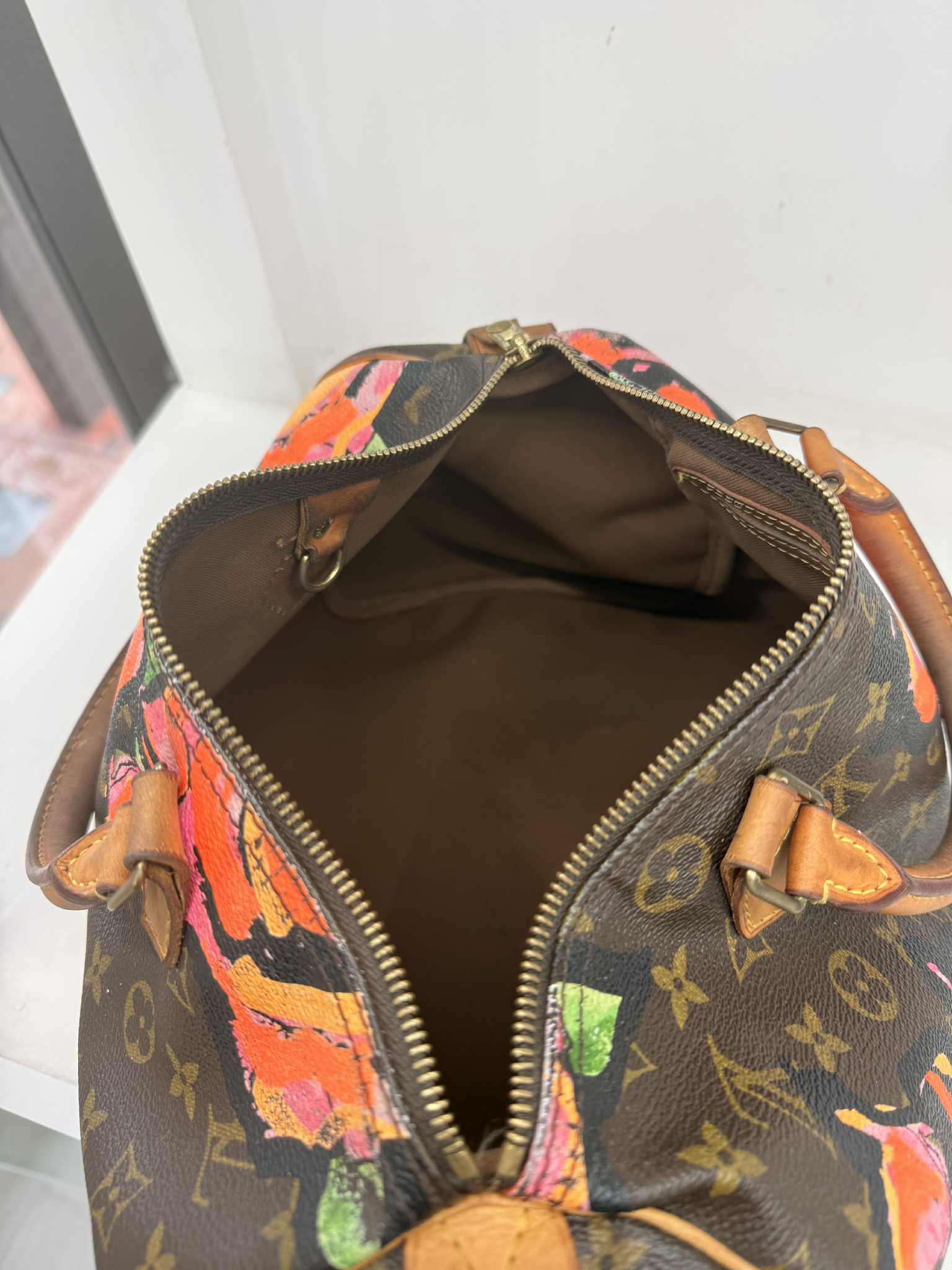 LOUIOS VUITTON SPEEDY 30 ROSES