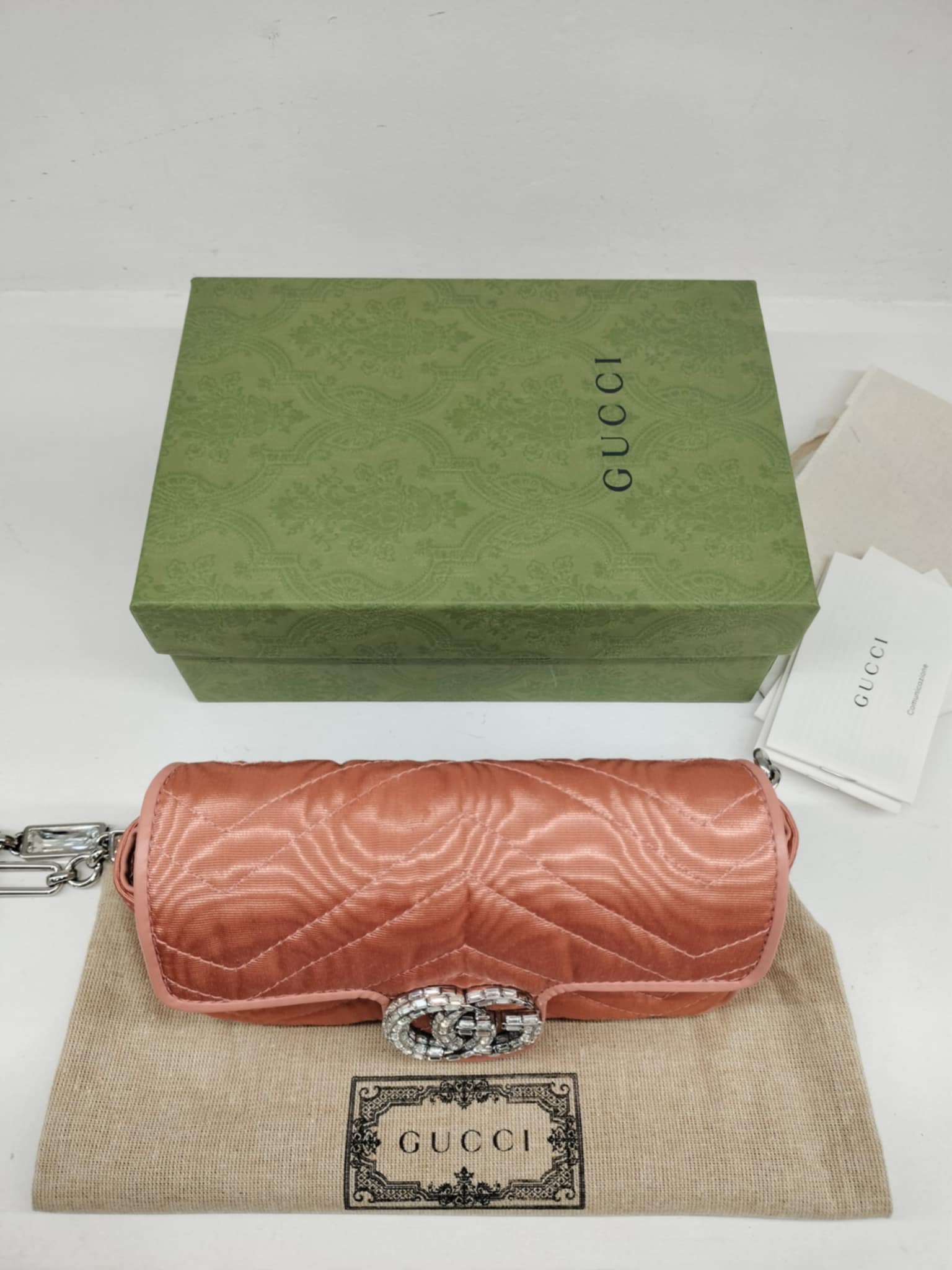 Gucci Crystal mini marmont