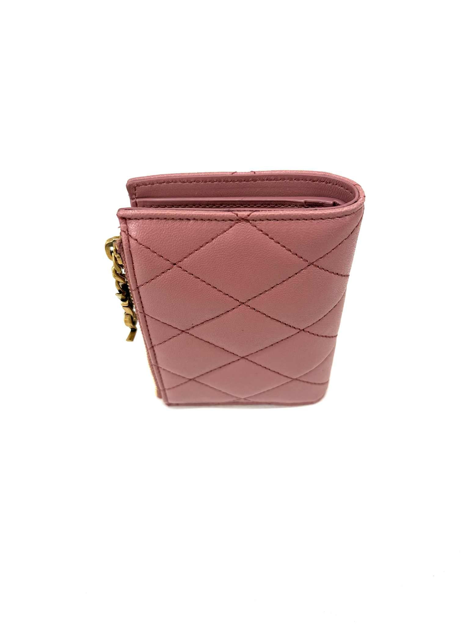 YSL  PORTAFOGLI BI-FOLD IN PELLE D’AGNELLO