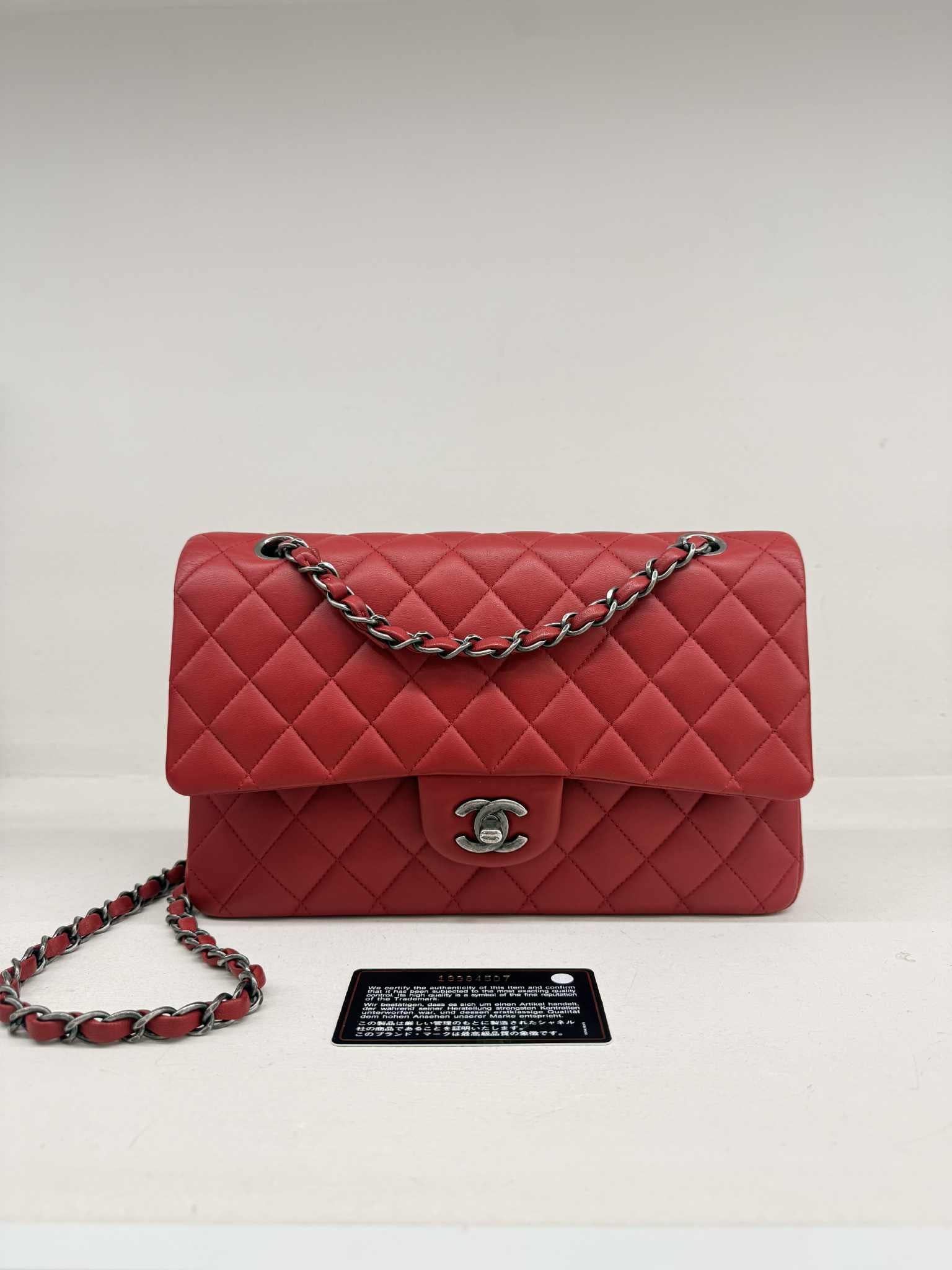 CHANEL TIMELESS CLASSIC RED