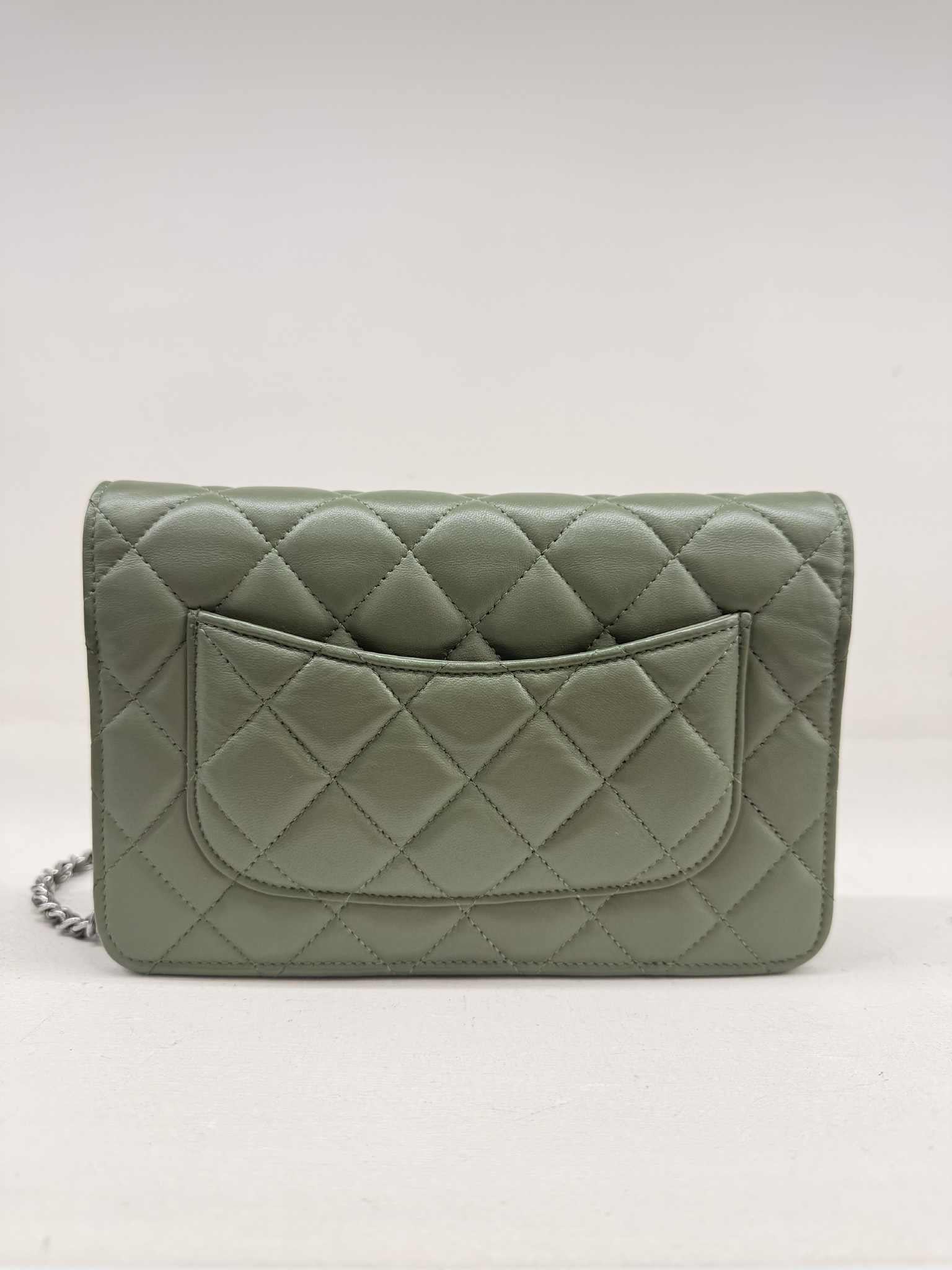 CHANEL WALLET CHAIN VERDE