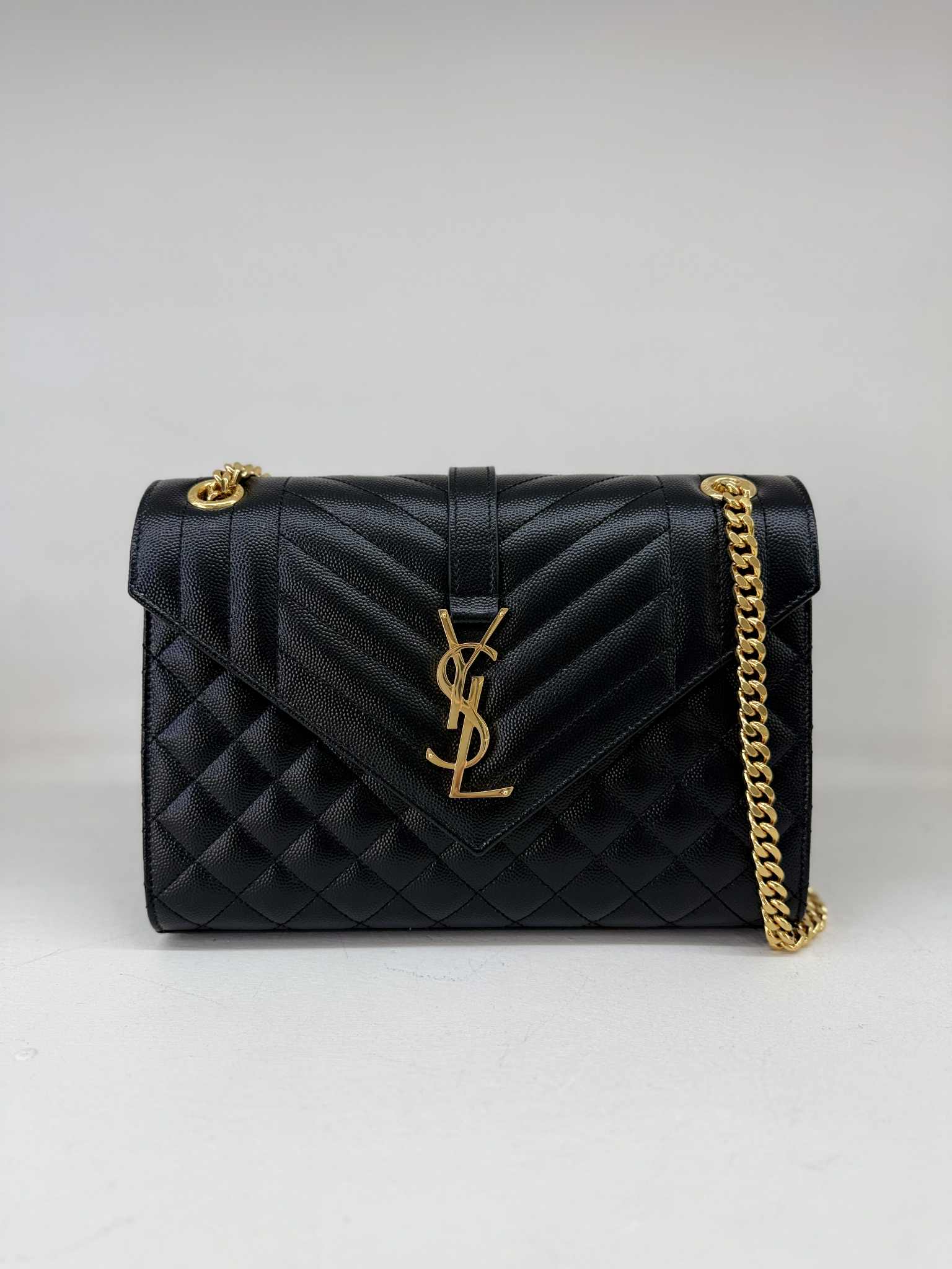 SAINT LAURENT MEDIUM IN PELLE TRAPUNTATA