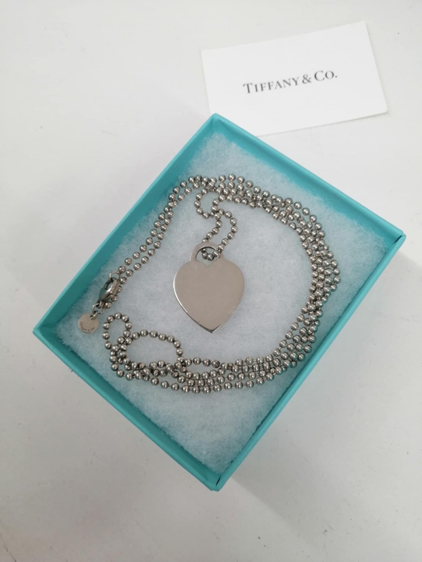 TIFFANY&C. PENDENTE LUNGO CON CUORE