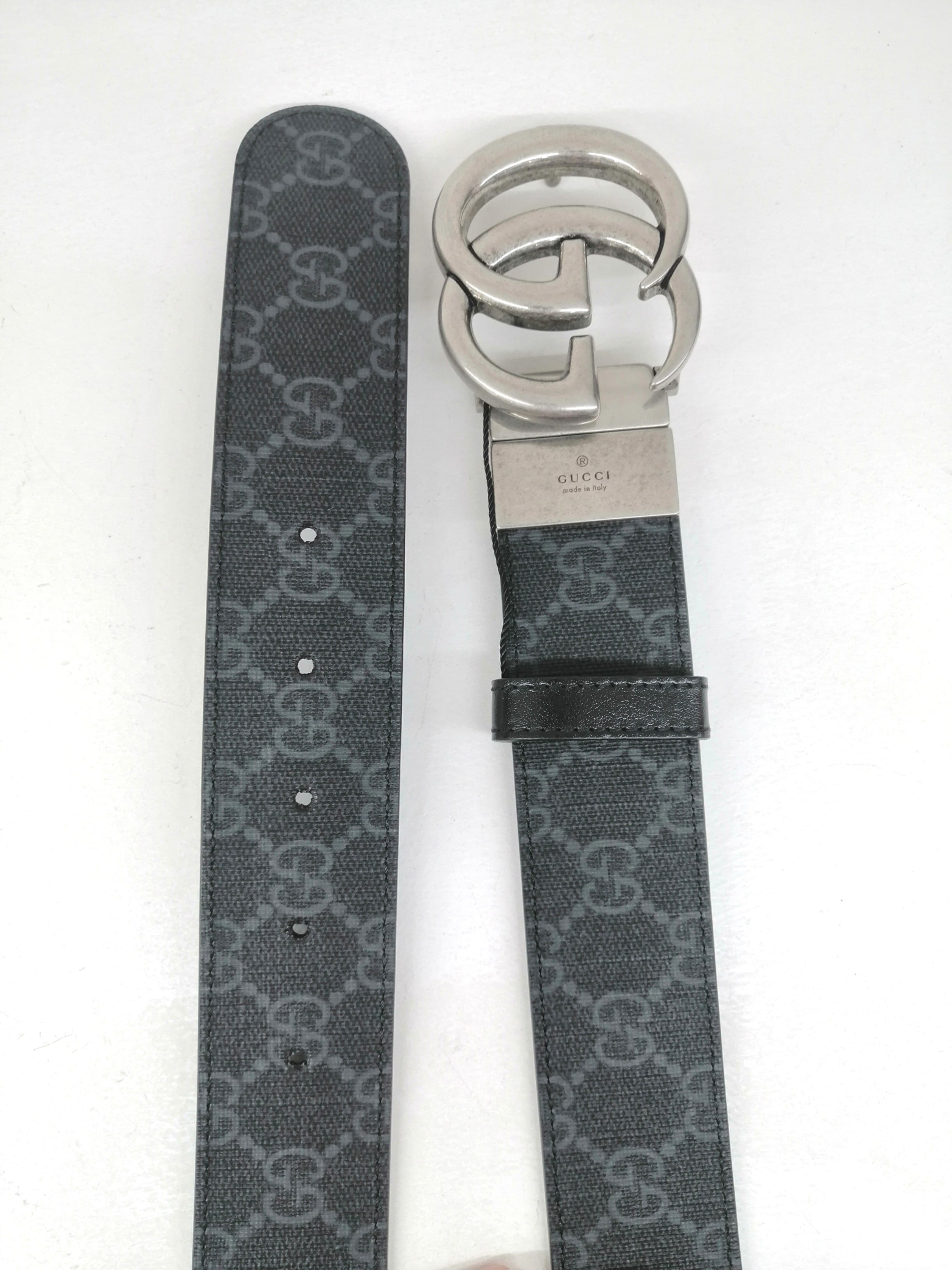 GUCCI CINTURA GG REVERIBLE 3,7CM