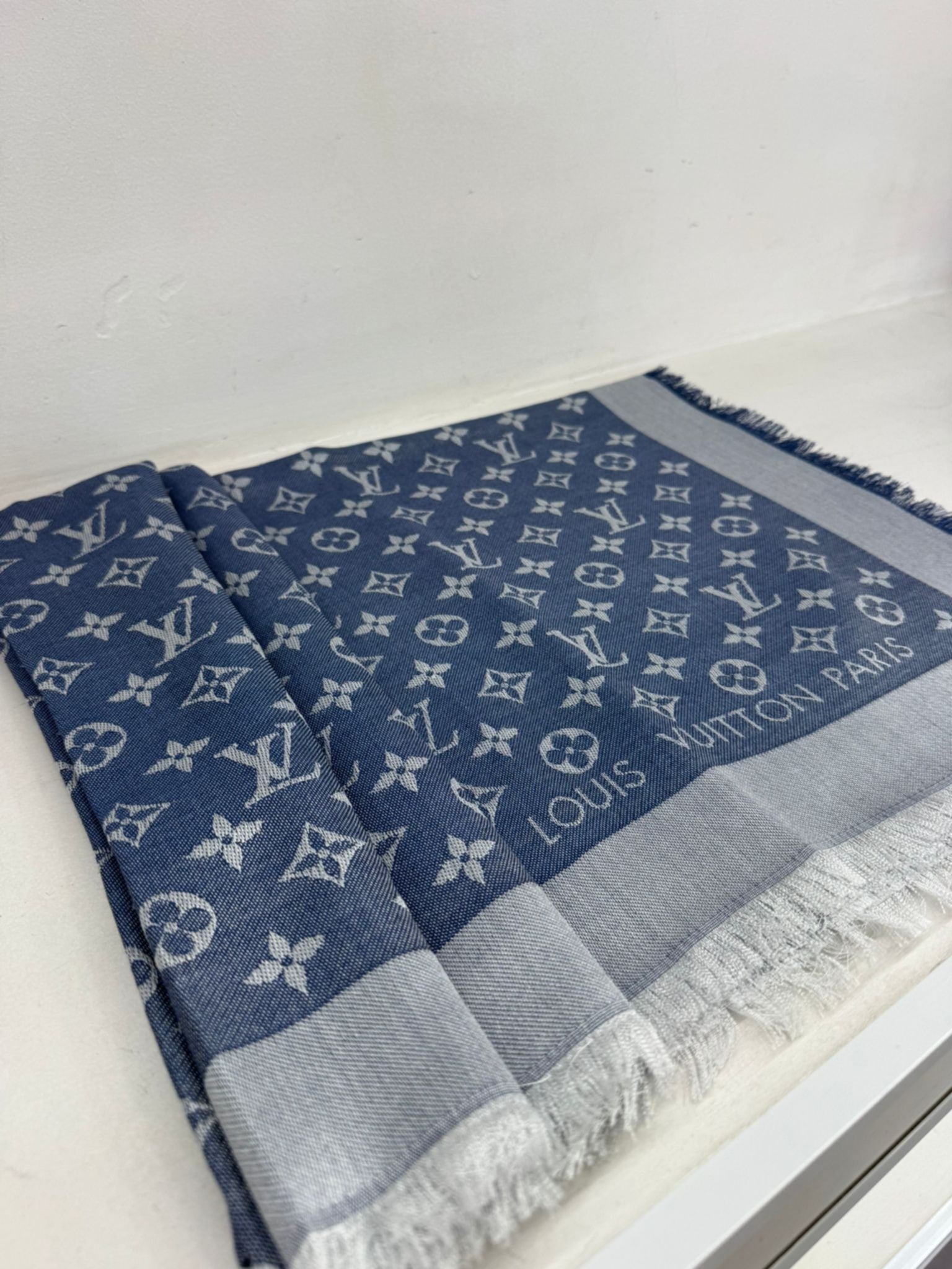 LOUIS VUITTON STOLA MONOGRAM DENIME/BLU