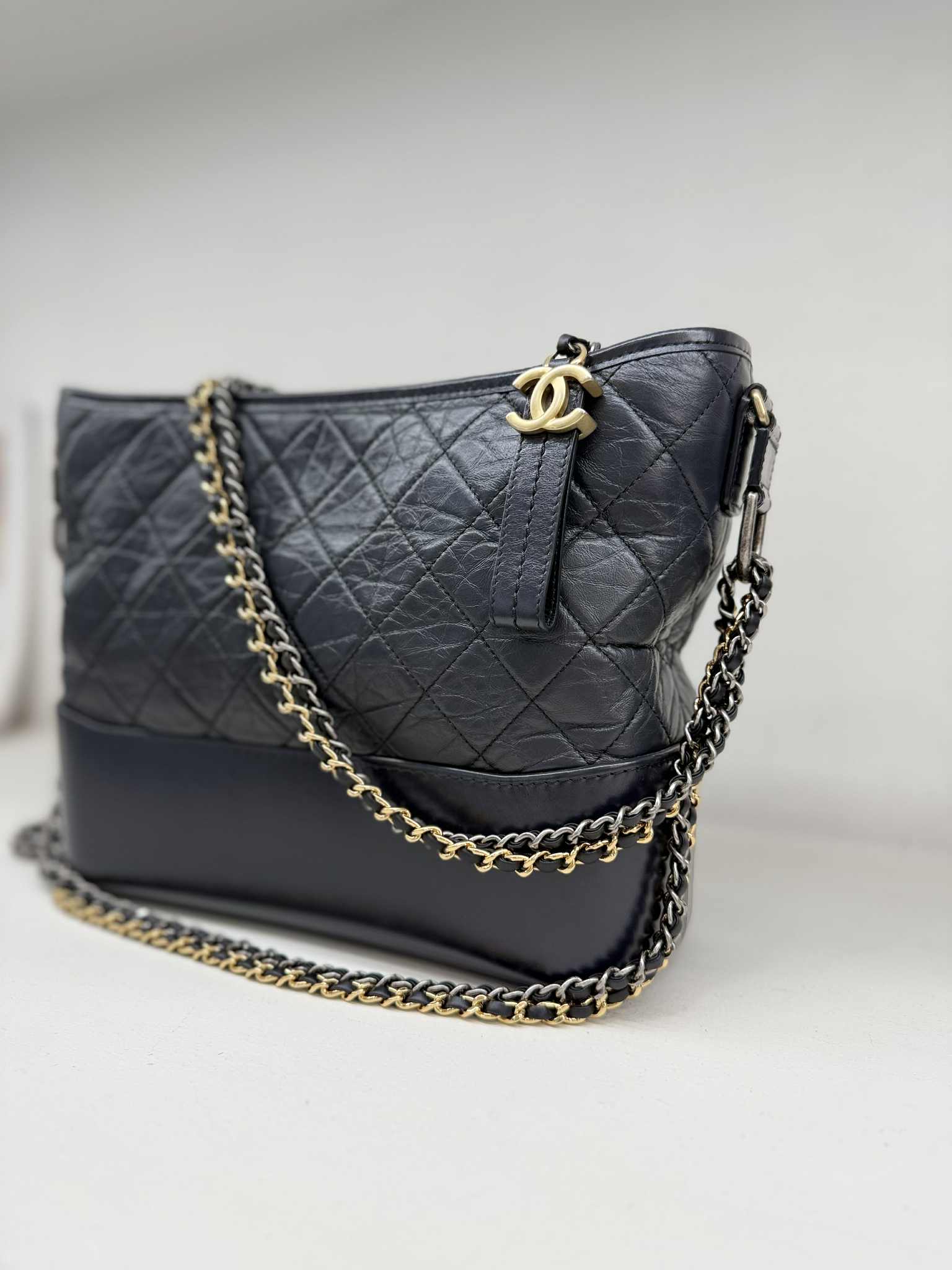 CHANEL GABRIELLE MEDIUM BLACK