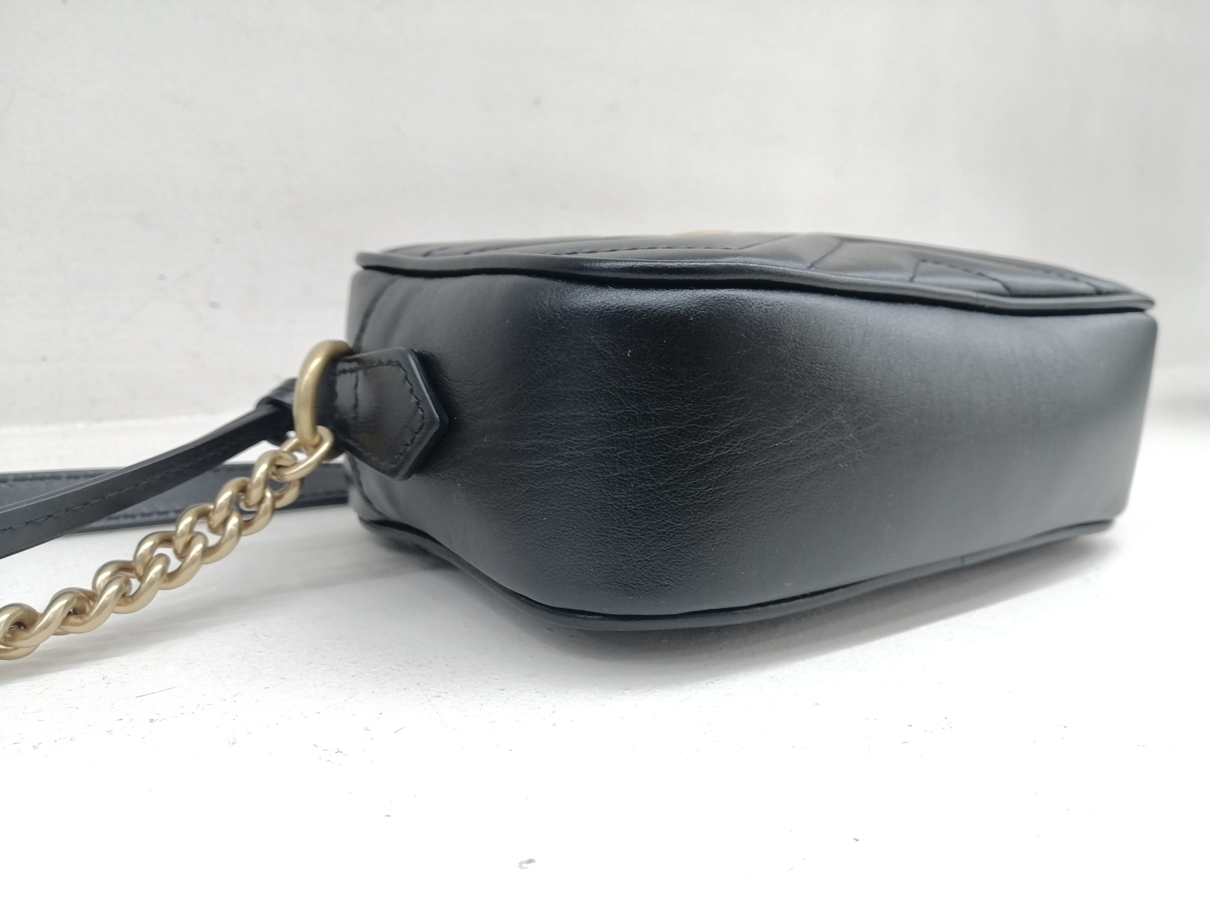 GUCCI MINI CAMERA BAG GG MARMONT