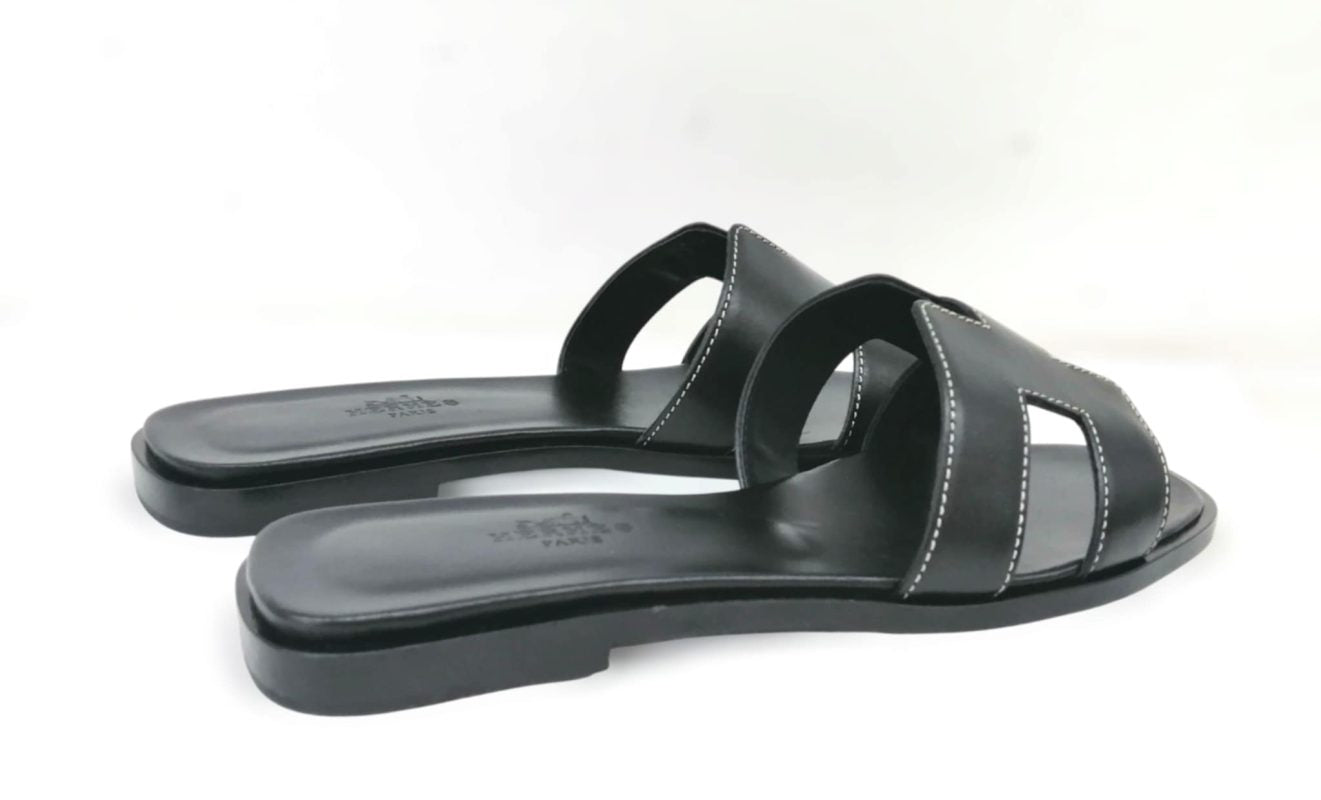 Hermes Sandali Oran Noir