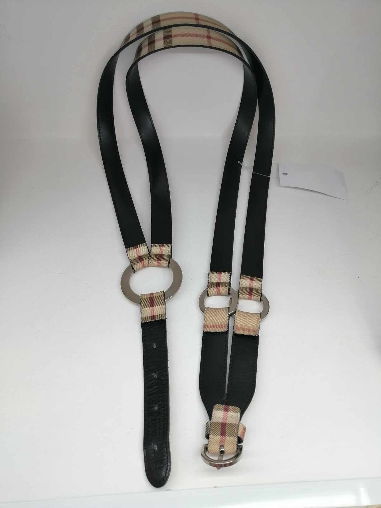 Burberry Cintura doppia cinta TG 100