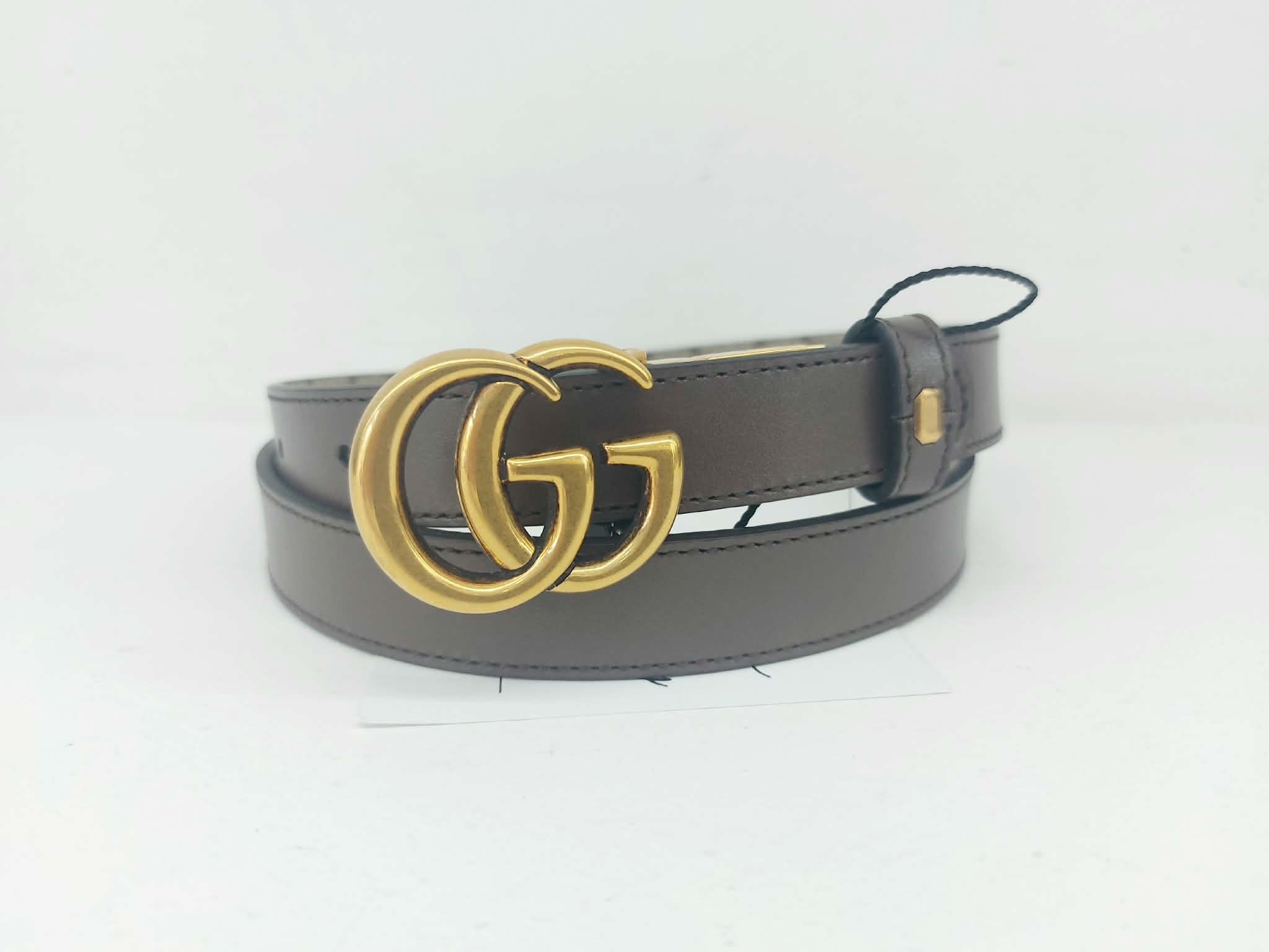 GUCCI CINTURA GG REVERSIBLE 2CM