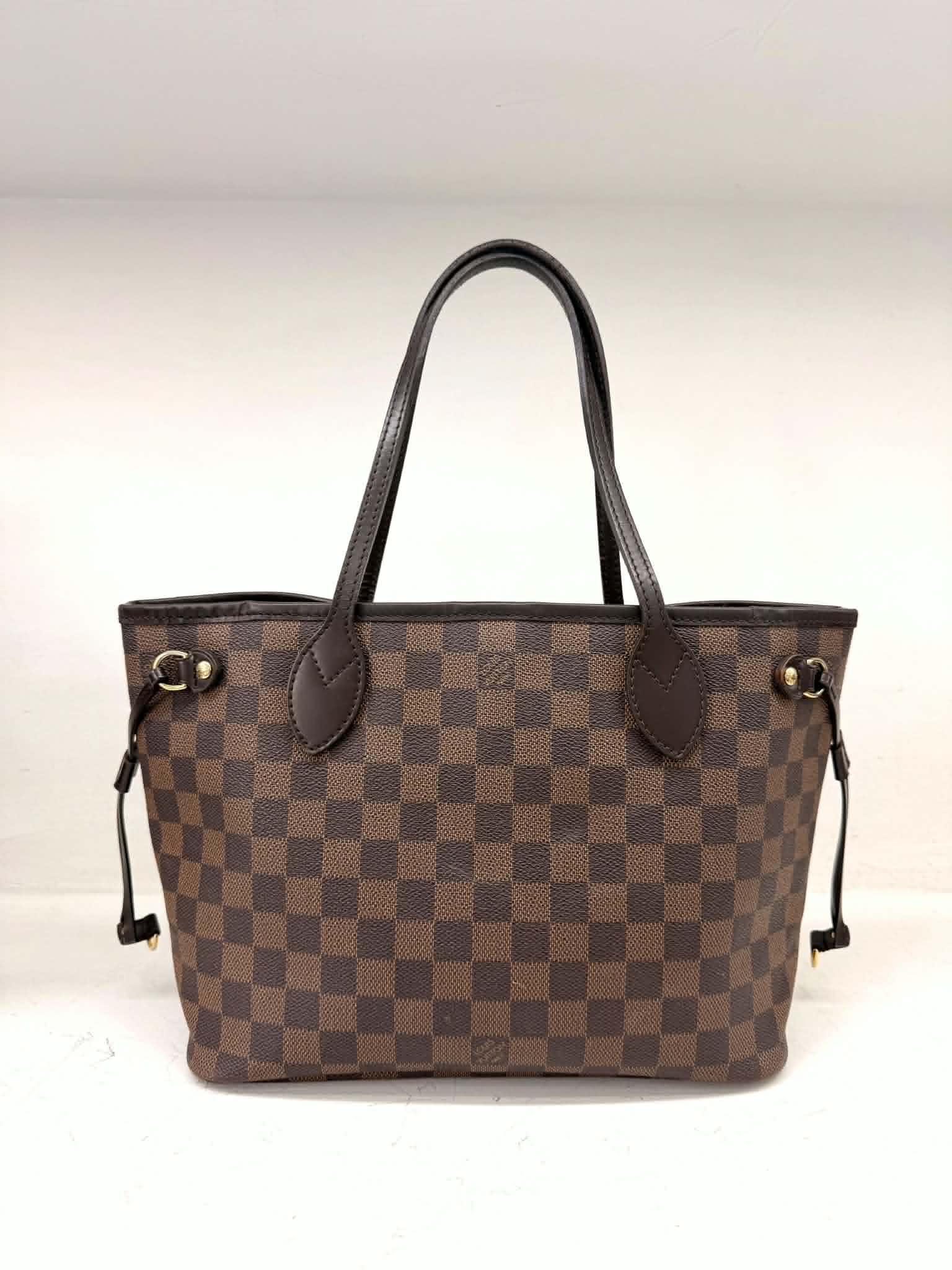 LOUIS VUITTON NEVERFULL PM EBENE