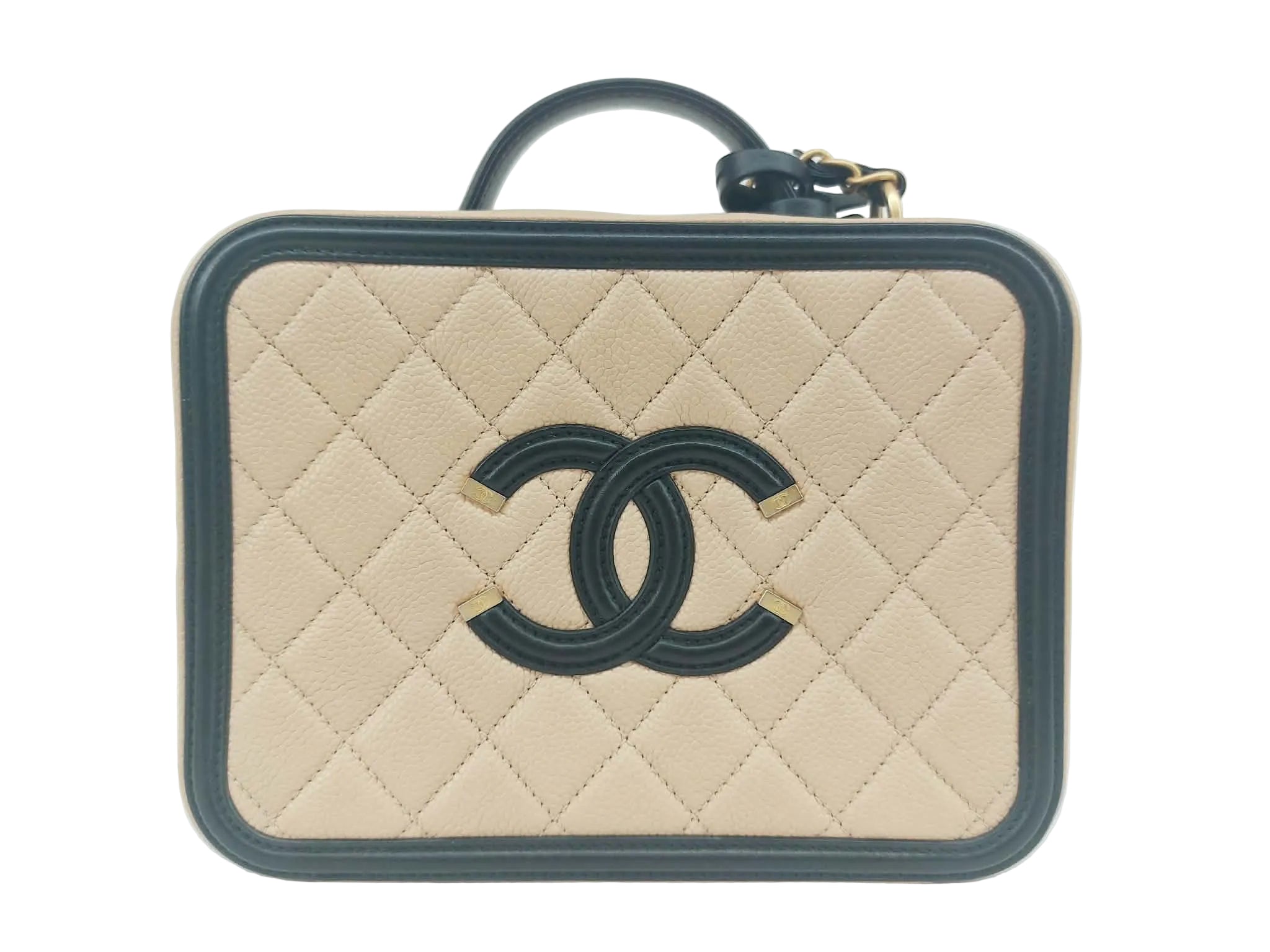 CHANEL FILIGREE VANITY CASE