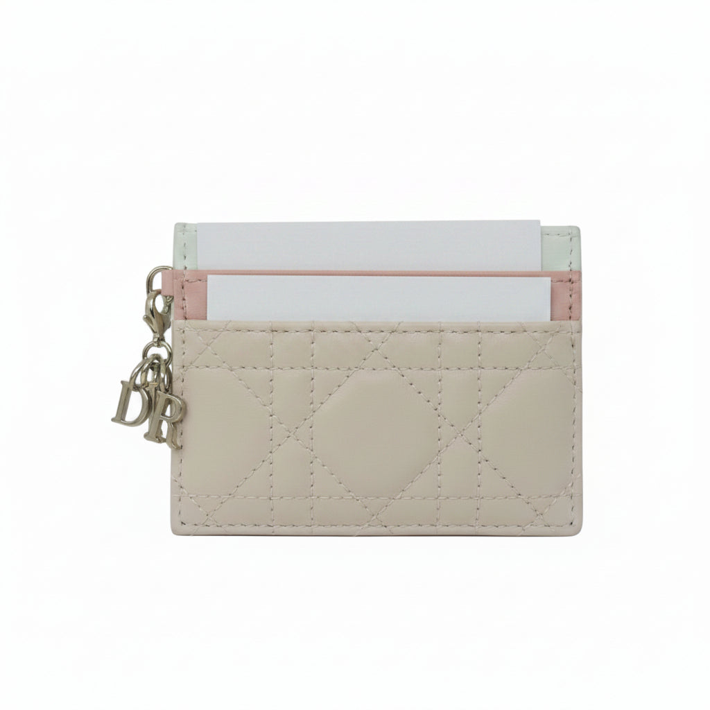 CHRISTIAN DIOR PORTACARTE FREESIA LADY DIOR