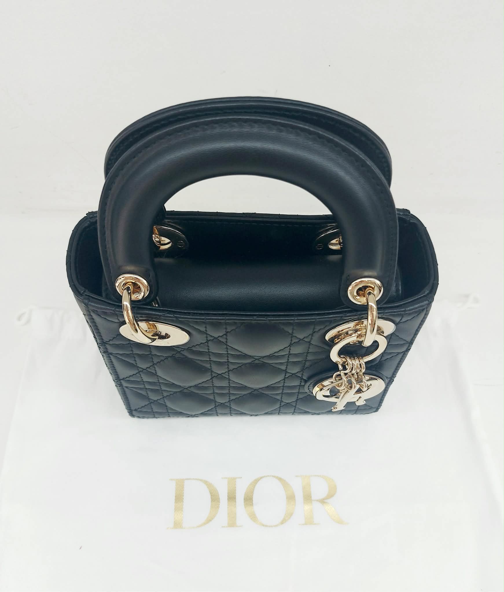 CHRISTIAN DIOR LADY D MINI NERA