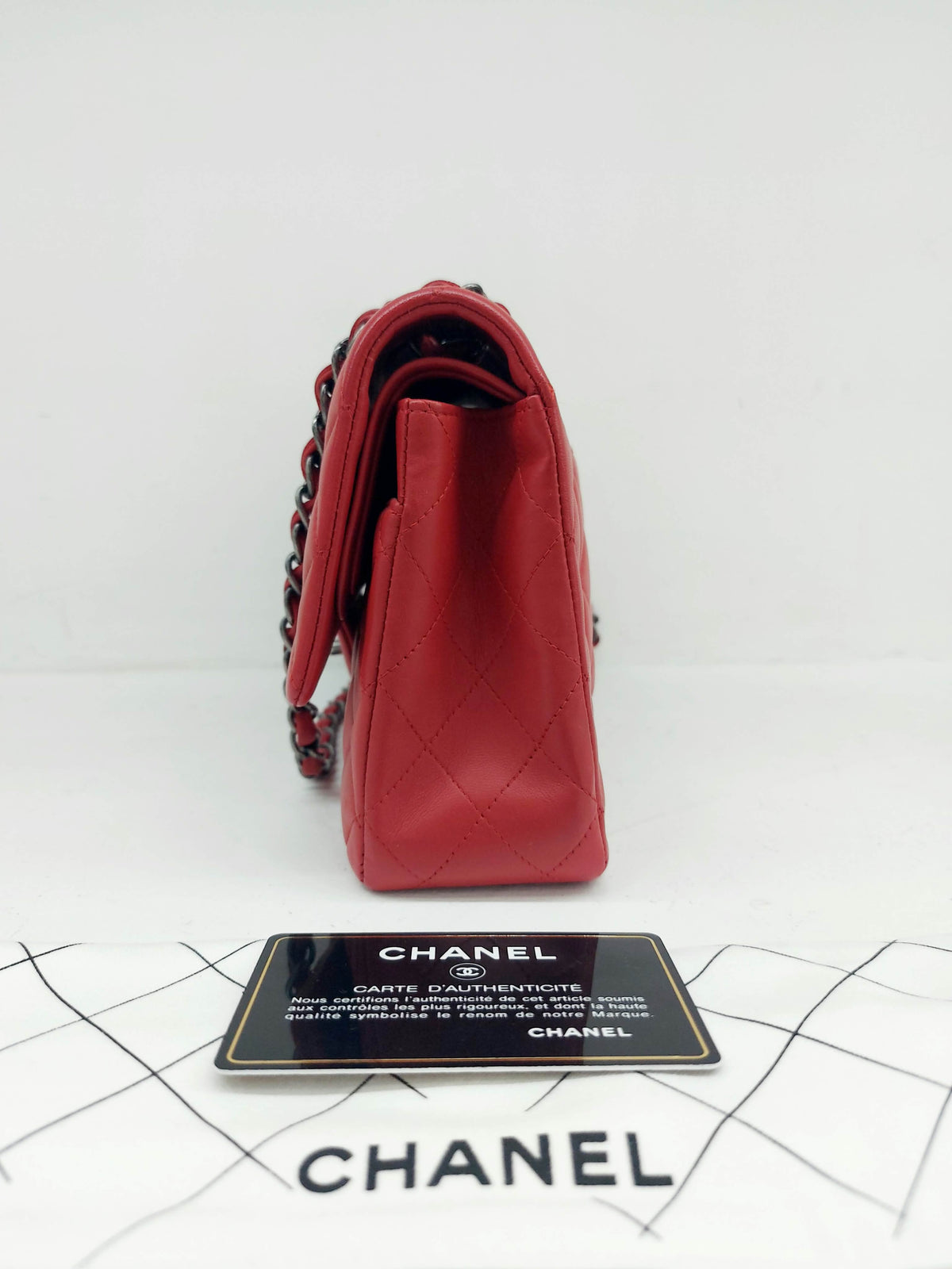 CHANEL TIMELESS CLASSIC RED