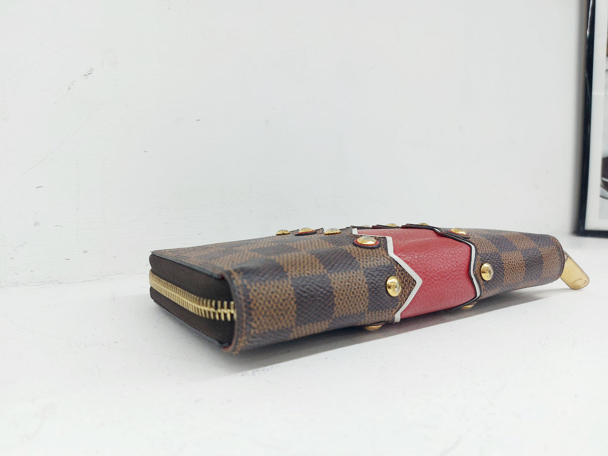 LOUIS VUITTON PORTAFOGLI DAMIER ZIPPY KARAKORAM LIMITED EDITION