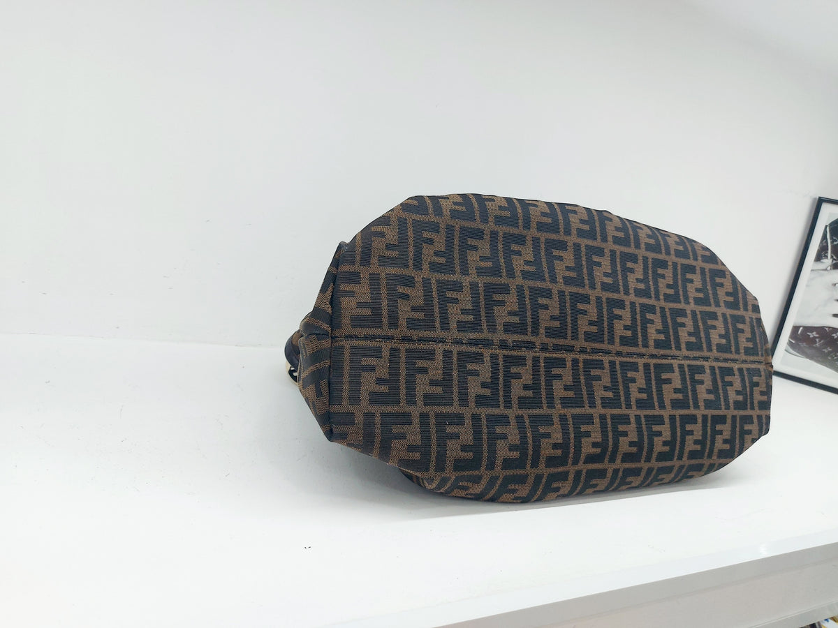 FENDI ZUCCA LARGE CHEF SHOPPER TOTE