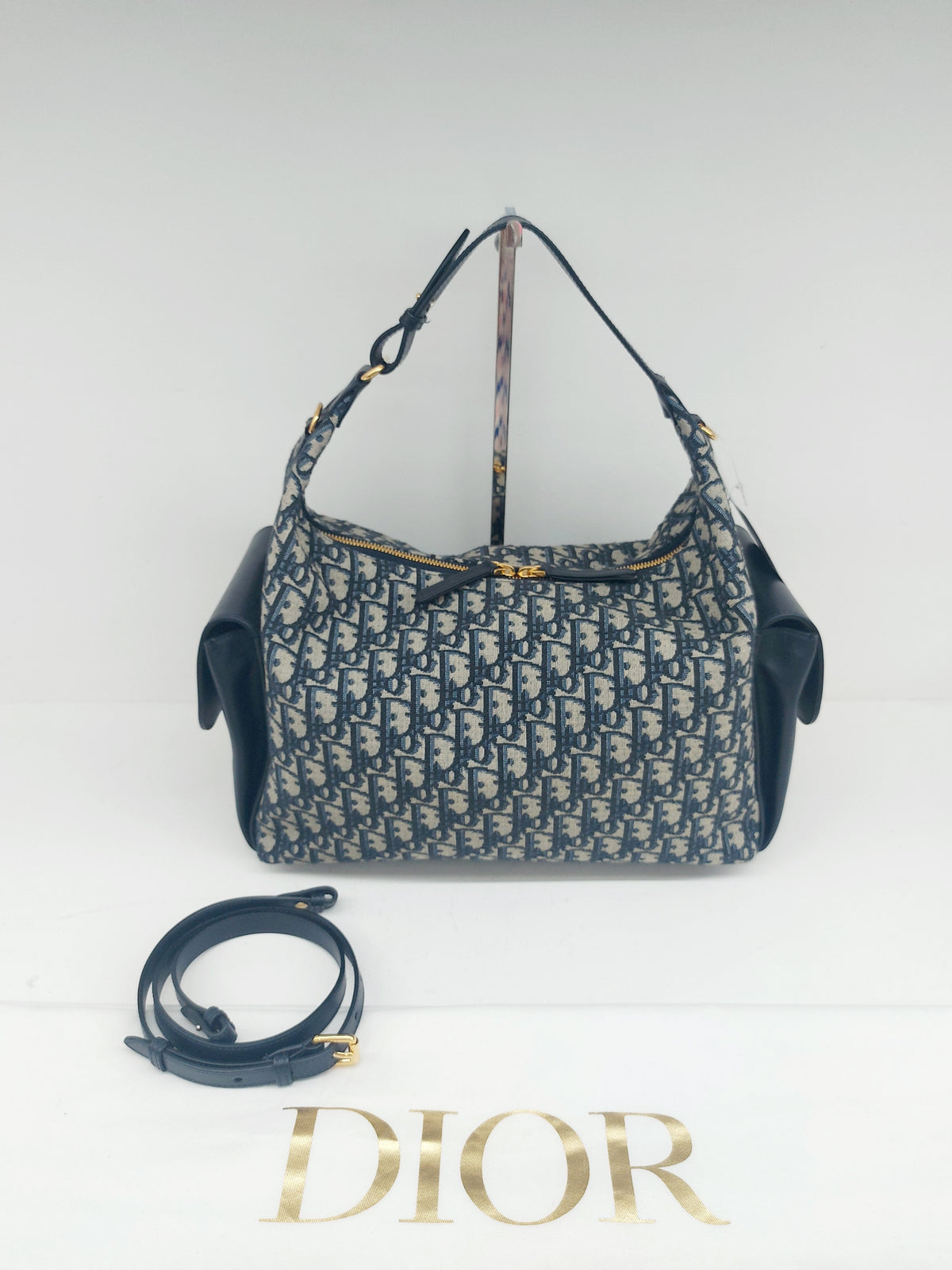 CHRISTIAN DIOR LARGE D-DREAM BLUE