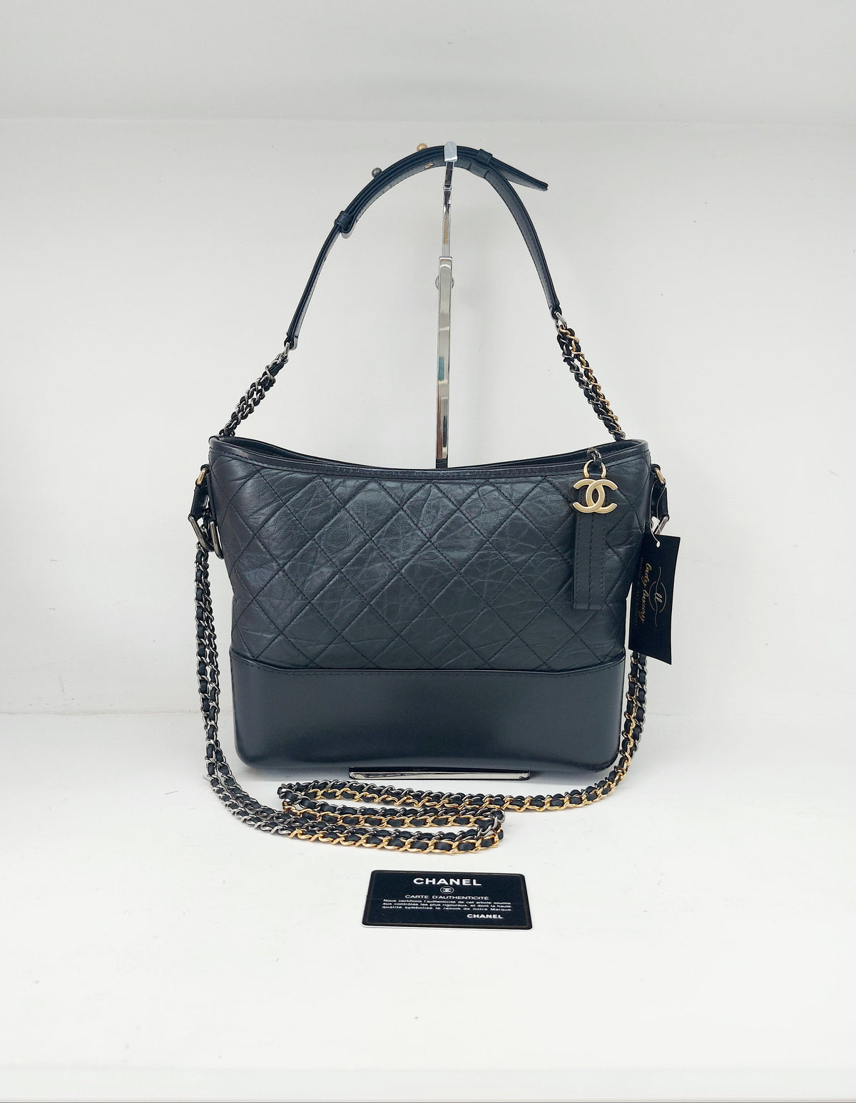 CHANEL GABRIELLE MEDIUM BLACK