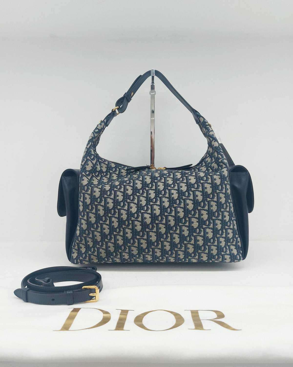 CHRISTIAN DIOR LARGE D-DREAM BLUE