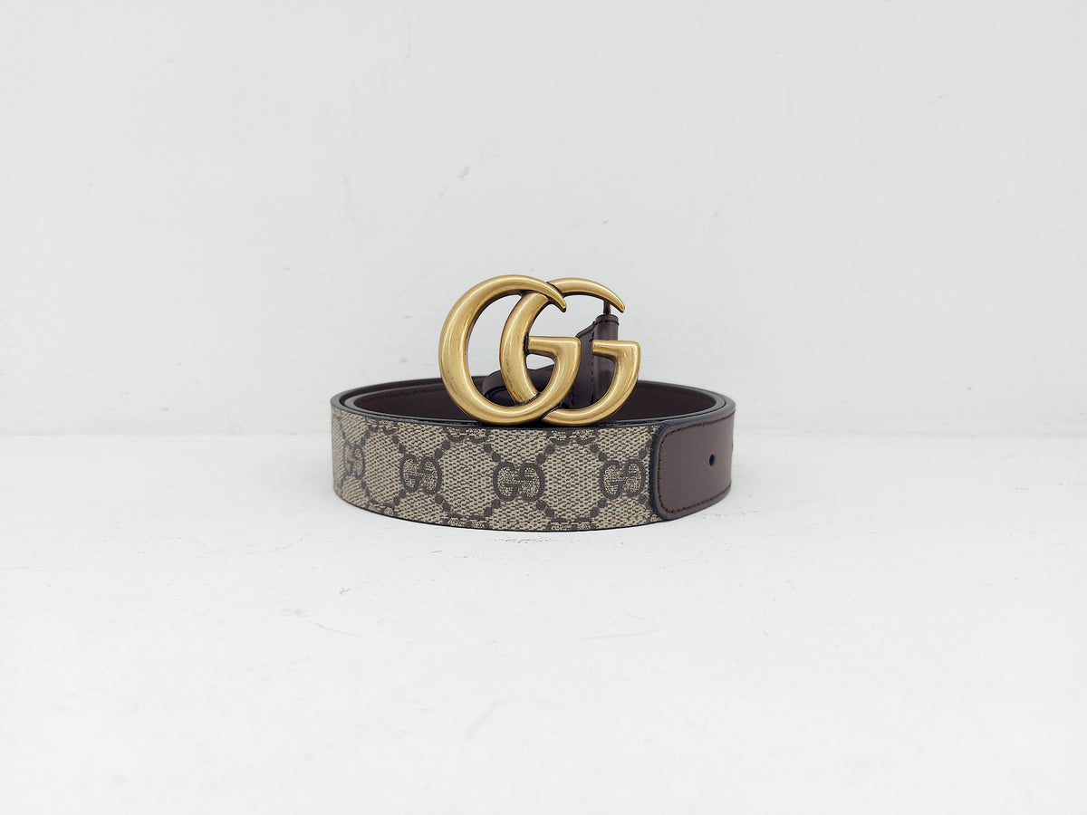 GUCCI CINTURA GG MARMONT 3CM