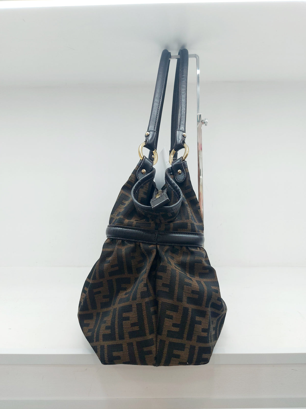FENDI ZUCCA LARGE CHEF SHOPPER TOTE
