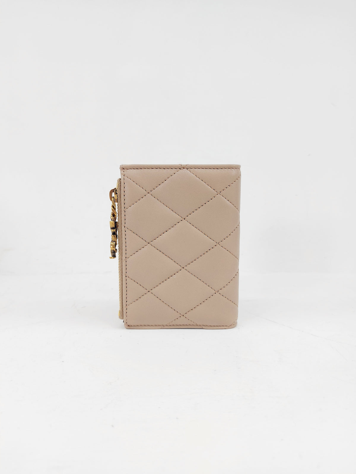 YSL PORTAFOGLI BI-FOLD IN PELLE D’AGNELLO