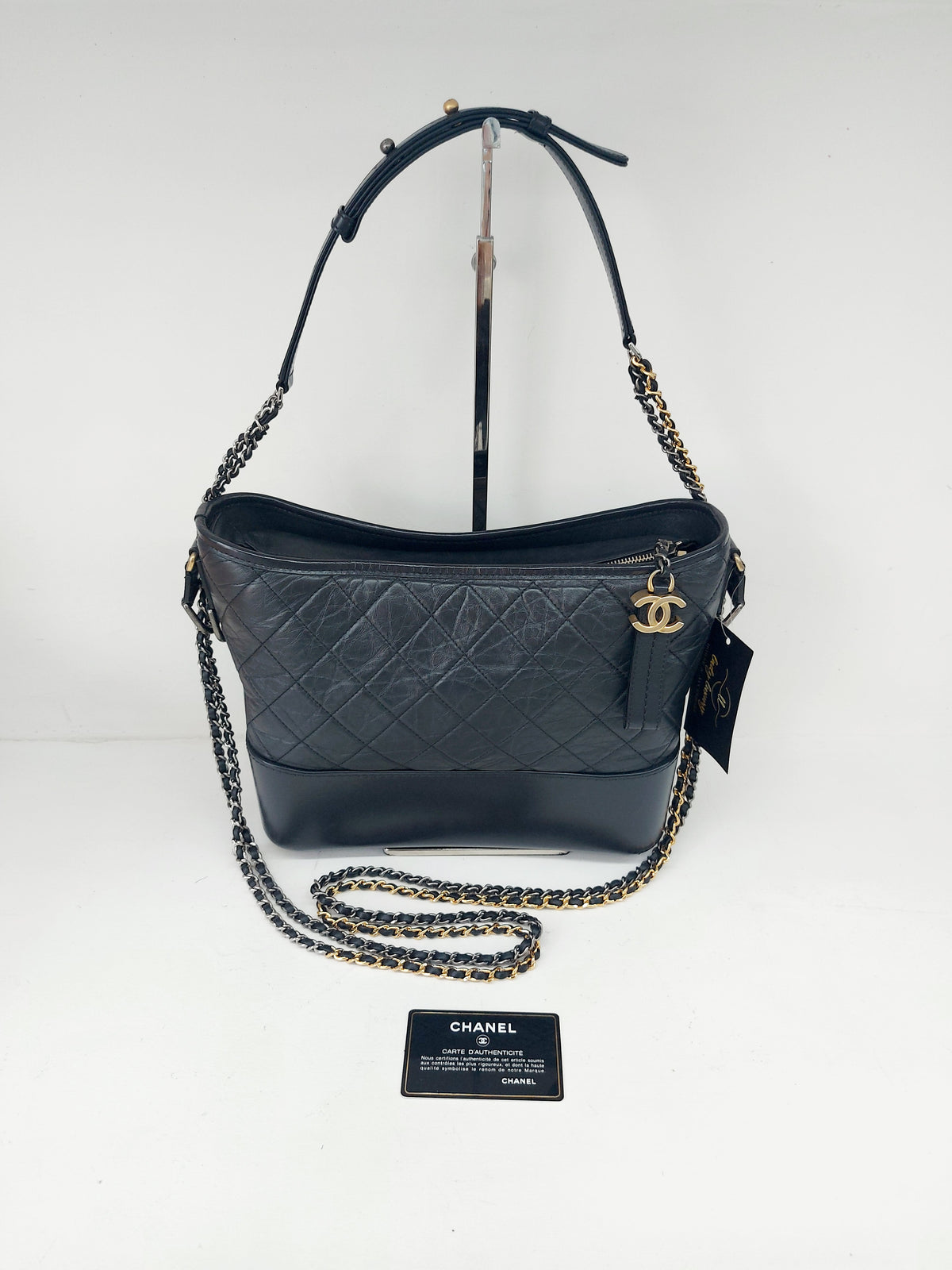CHANEL GABRIELLE MEDIUM BLACK
