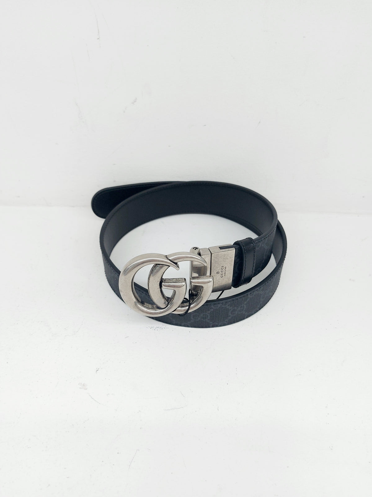 GUCCI CINTURA GG REVERIBLE 3,7CM
