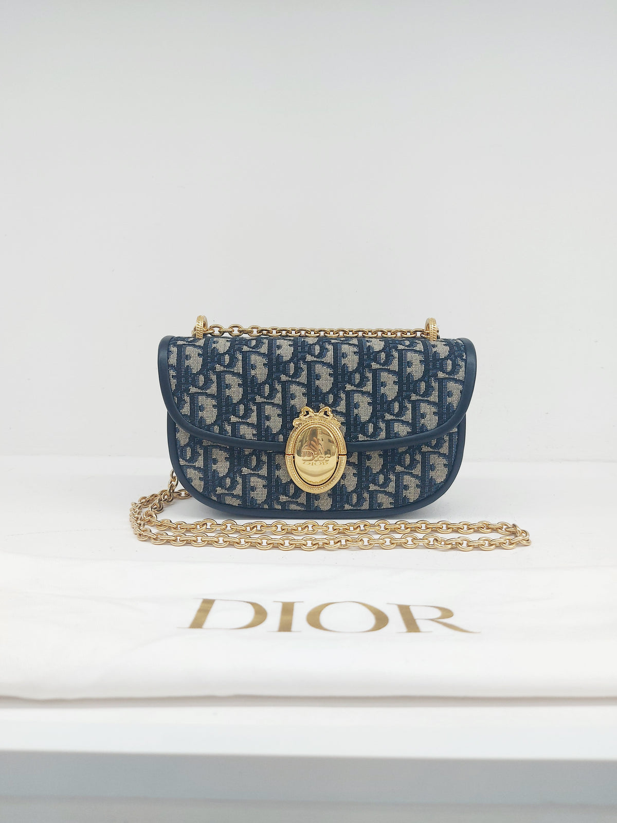 CHRISTIAN DIOR MEDAILLON FLAP BAG SMALL