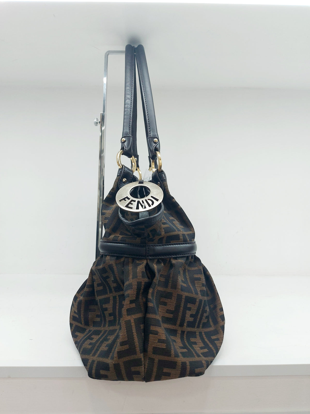 FENDI ZUCCA LARGE CHEF SHOPPER TOTE