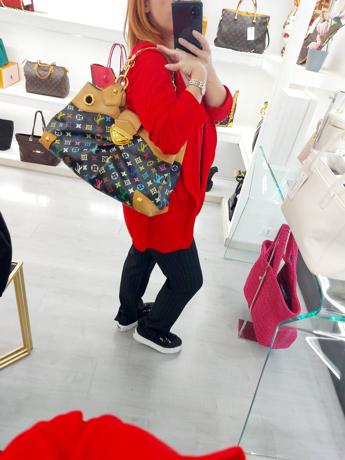 LOUIS VUITTON URSULA GM MULTICOLOR MURAKAMI
