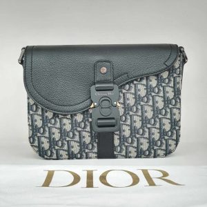 Christian Dior Tracolla Saddle con pattina