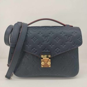 Louis Vuitton Metis IN PELLE BLU NAVI