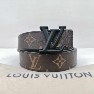 Cintura LV Initiales 30 mm reversibile Tg 90